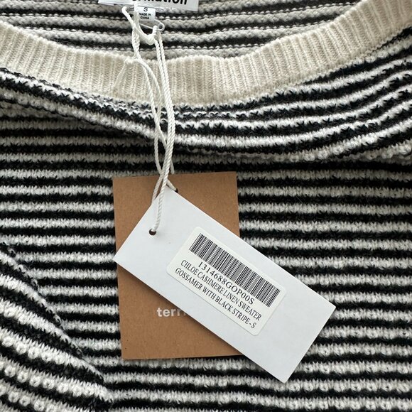 Reformation Chloe Cashmere Linen Sweater - Picture 3 of 4